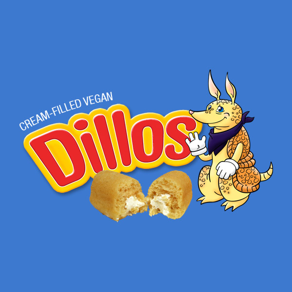 Dillos Snack Cakes Logo Design