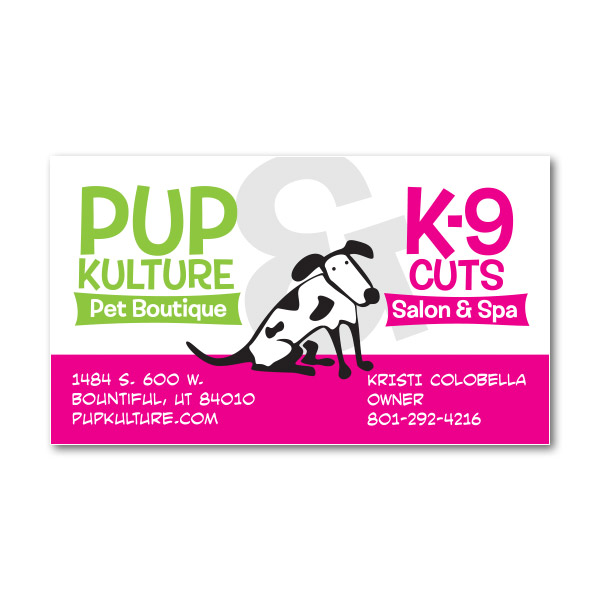 K-9 Cuts Business Card